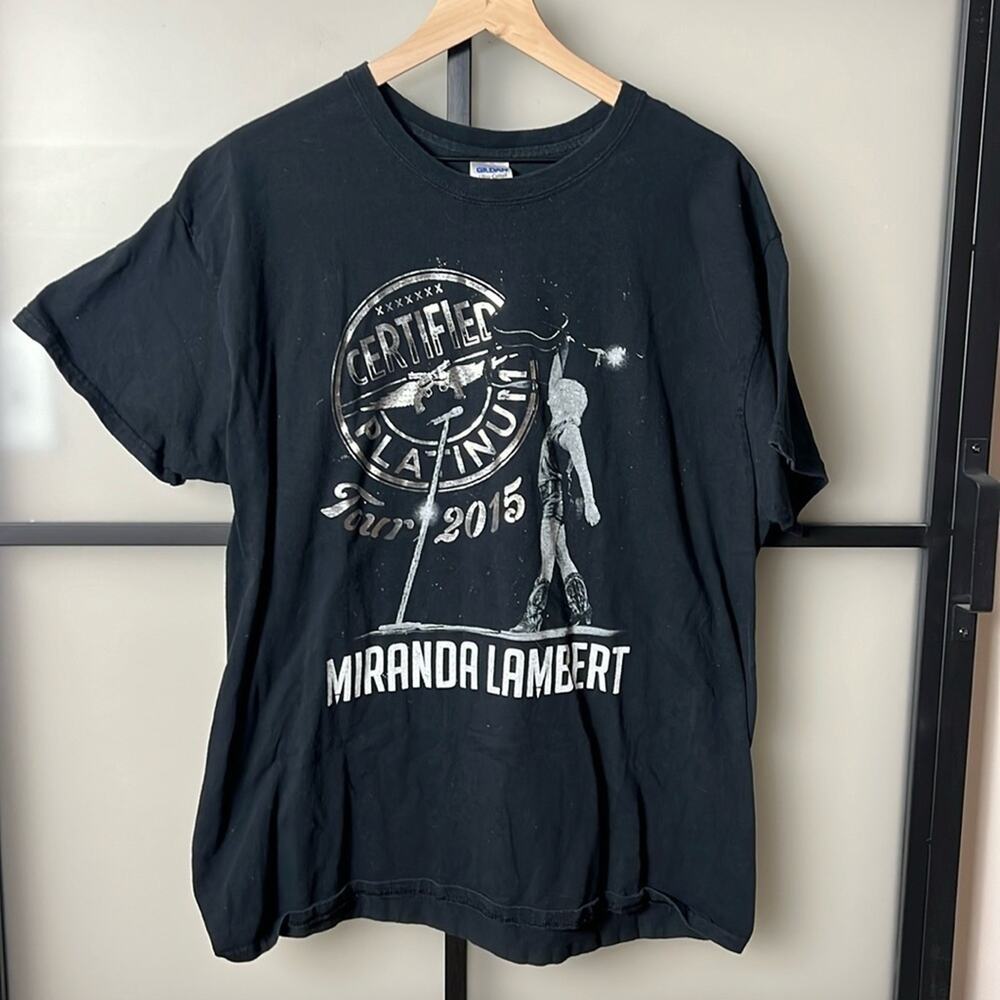 Miranda Lambert Certified Platinum Tour 2015 Tee Size XL